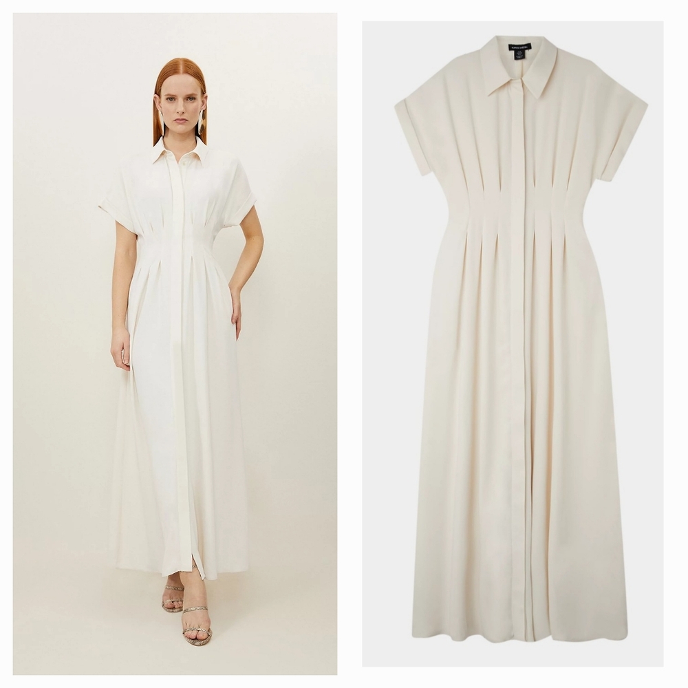 ❤️ KAREN MILLEN IVORY DREES ♥️